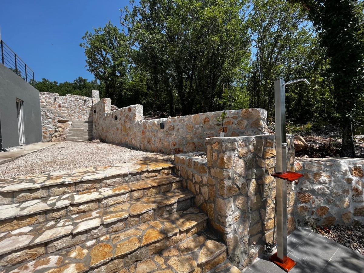 Luxury Villa Andrea Vrzika In Forest Near The Sea Zagvozd Exteriör bild