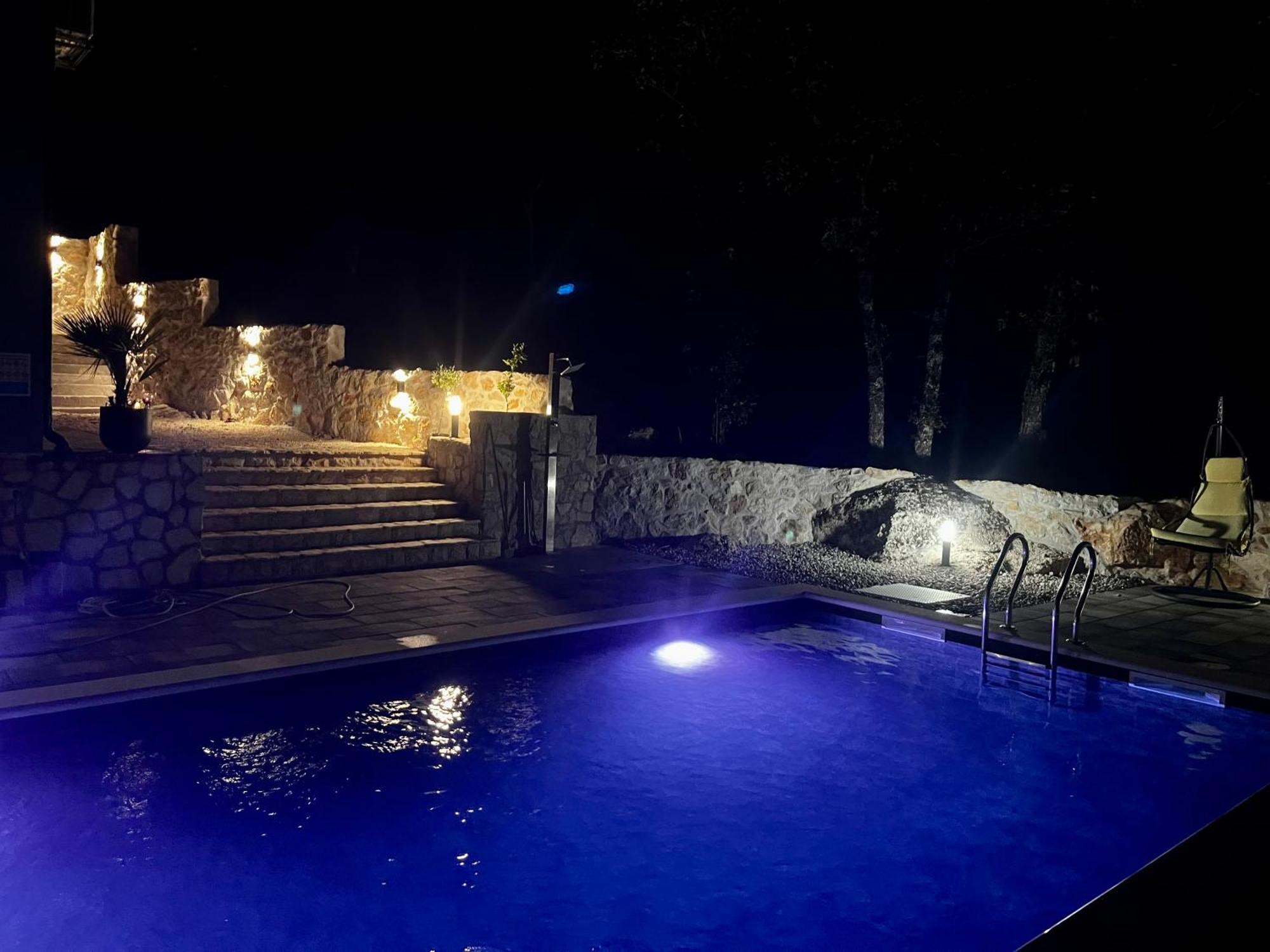 Luxury Villa Andrea Vrzika In Forest Near The Sea Zagvozd Exteriör bild