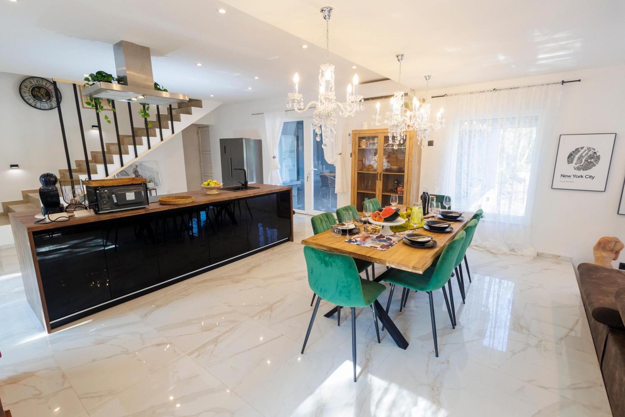 Luxury Villa Andrea Vrzika In Forest Near The Sea Zagvozd Exteriör bild