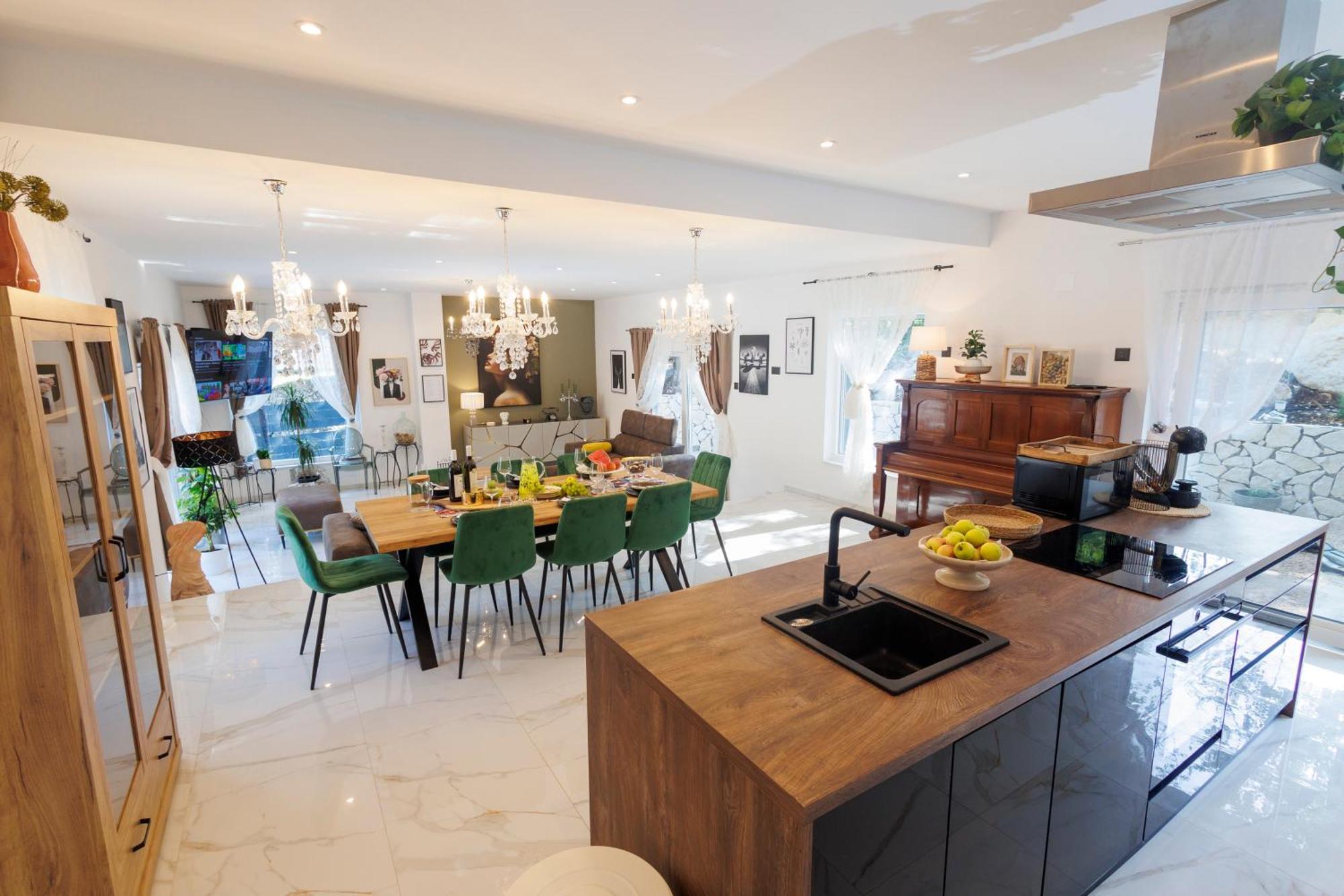 Luxury Villa Andrea Vrzika In Forest Near The Sea Zagvozd Exteriör bild